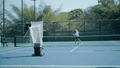 First Tennis Robot